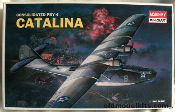 Academy 1/72 Consolidated PBY-4 Catalina, 2136 plastic model kit